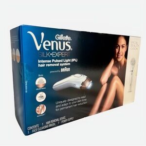 Gillette Venus Silk-Expert IPL Hair Removal System - White - Unopened Box
